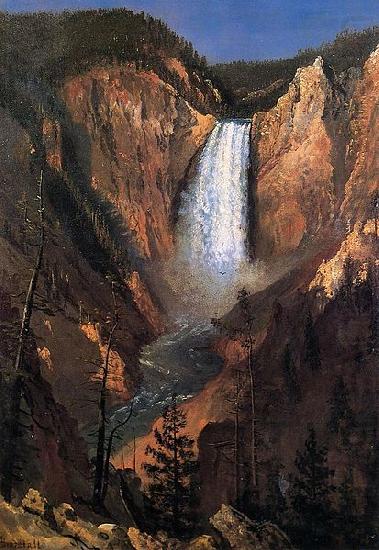 Albert Bierstadt Yellowstone Falls china oil painting image